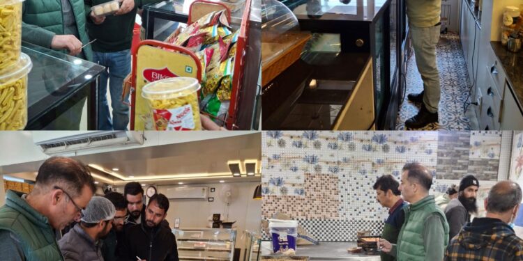 FSD Anantnag conducts intensive inspections of Bakery Manufacturing, Retail Units