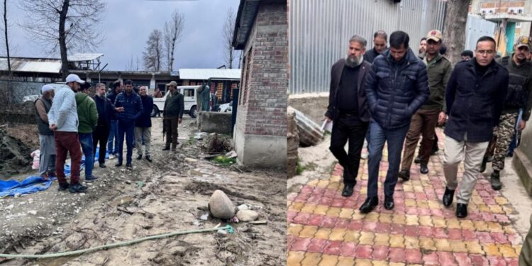 DC Shopian inspects ongoing dev. works