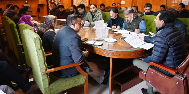 DDC Shopian reviews physical, financial progress under District Capex