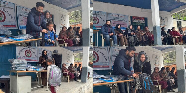 SANKALP HEW provides school bags, stationery to girl students