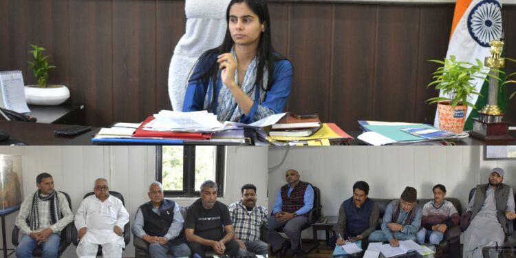 DEO Reasi chairs meeting with representatives of political parties