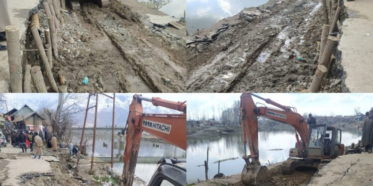 Distt Admin B’pora provides comprehensive support to families affected by Road Collapse in Hajin