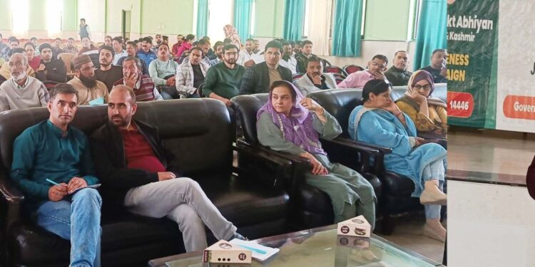 Nasha Mukt Bharat IEC Campaign conducted in Doda, Thathri