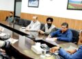 Div Com Jammu discusses arrangements for Rotary International’s Mega Health camp in Doda-Kishtwar