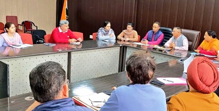 DC reviews implementation of Holistic Agriculture Development Programme in Samba