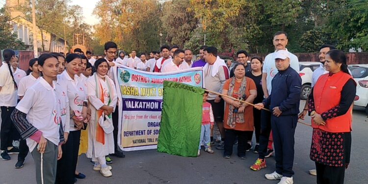 SWD Kathua organises Walkathon to promote Nasha Mukt Bharat Abhiyan