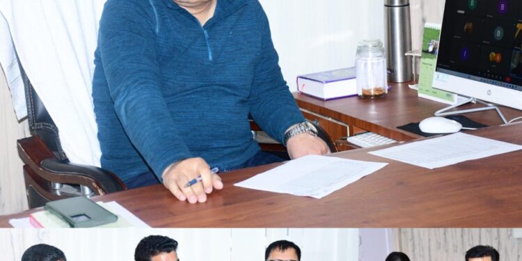 Progress of RDD Sector works reviewed in Rajouri District