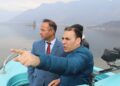 Shahid Saleem conducts extensive tour of Dal, Nigeen Lakes