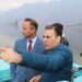 Shahid Saleem conducts extensive tour of Dal, Nigeen Lakes