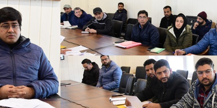 DC Ganderbal chairs District Skill Committee meeting