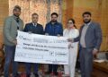 DC Bandipora hands-over Rs. 5.10 Cr cheque for payment under Education Assistance scheme