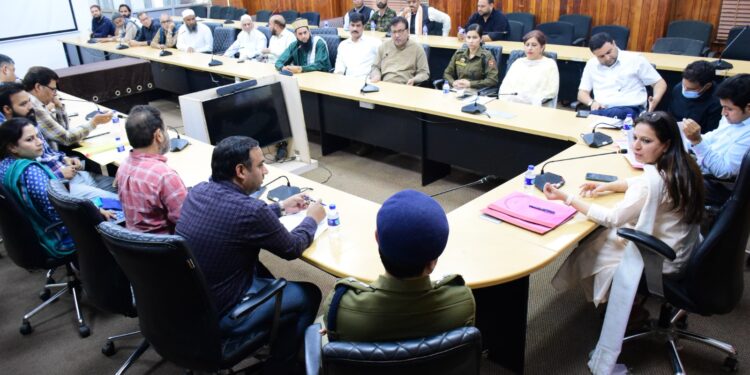 ADM Jammu reviews preparedness for Eid, Navratras celebrations