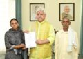 Lieutenant Governor hands over appointment letter to sister of Bus Conductor martyred in Reasi Terror attack