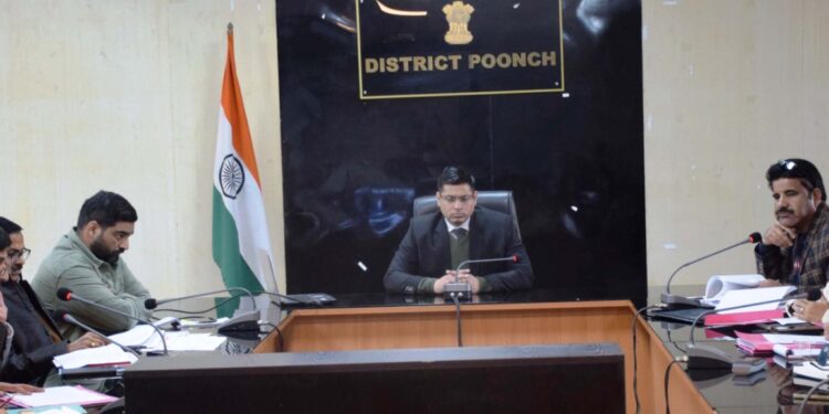 DDC Poonch reviews progress of health infrastructure projects