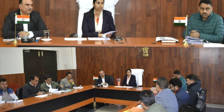 DDC reviews implementation of HADP schemes in District Reasi