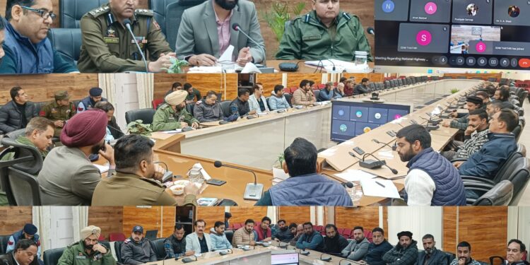 Doda admin chalks out plan to reinforce Traffic Management, Road Safety