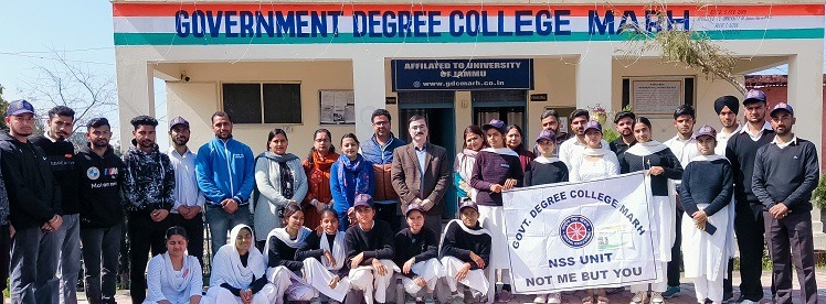 GDC Marh organises 7 Day NSS winter camp