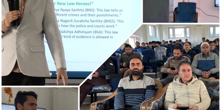 Awareness programme on New Criminal Laws held at GHSS Qaimoh
