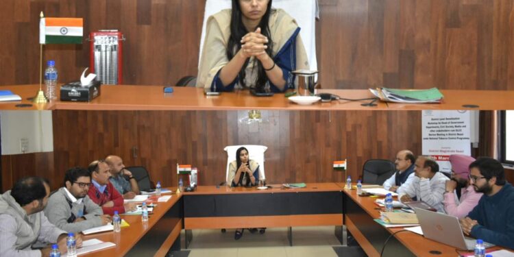 DC Reasi chairs District Advisory Committee meeting on PCPNDT Act