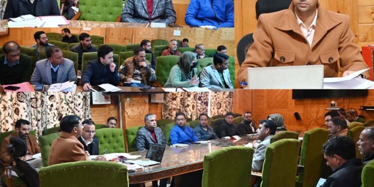 Monthly NCORD meeting held at Shopian