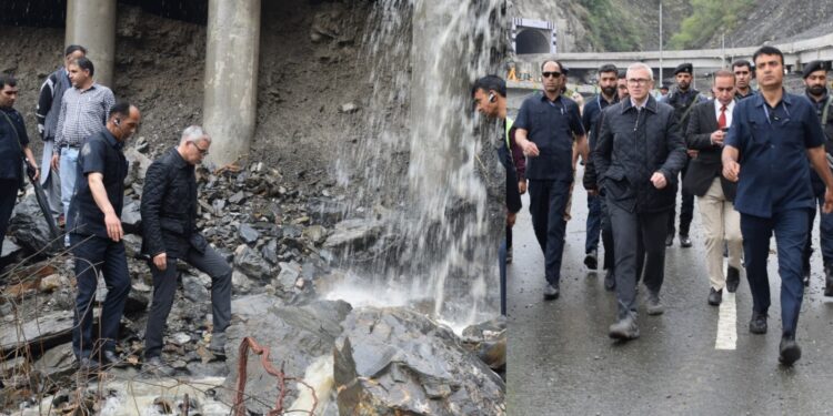 CM Omar Abdullah visits worse-hit areas in Ramban, assures comprehensive relief measures