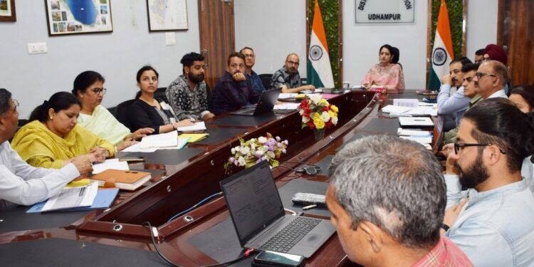 DDC reviews implementation of Holistic Agriculture Development Programme in Udhampur district