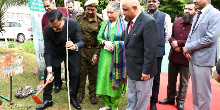 Javed Rana lauds efforts of stakeholders in achieving target under ‘Ek Ped Maa Ke Naam’ campaign