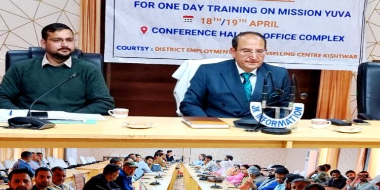 First Batch of YUVA DOOTs imparted training at Kishtwar