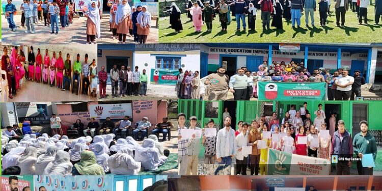 Kishtwar unites against drug menace: Mega IEC Campaign sets off massive public engagement across 13 Blocks