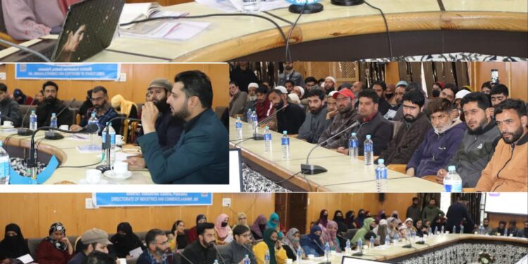 DIC Pulwama conducts Awareness/ Outreach programme on Udyam Registration