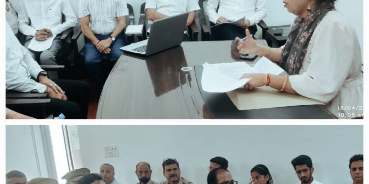 Addl. Commissioner State Taxes Jammu reviews performance, enforcement activities of Circle office, enforcement team Jammu North at Udhampur
