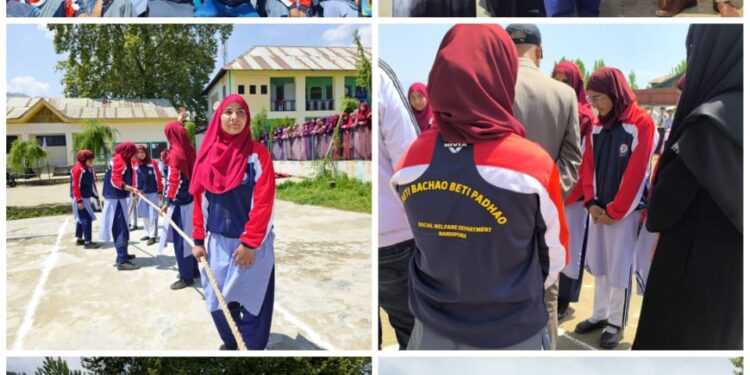 Empowering Girls through Sports: SANKALP HEW, Mission Shakti organises Sports Event at HSS Aloosa