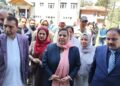 Sakeena Itoo visits Tangmarg; inaugurates Dialysis Centre at SDH Tangmarg, lays foundation stone for 20-bedded ward, new PHC