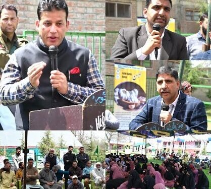 Ayush Shopian organises Anti Drug Awareness camp at Chitragam