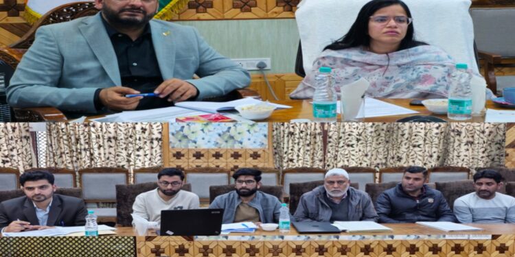 MLA Kupwara reviews developmental scenario of Kupwara town