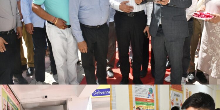 DC inaugurates newly constructed building of Model Boys Higher Secondary School Rajouri