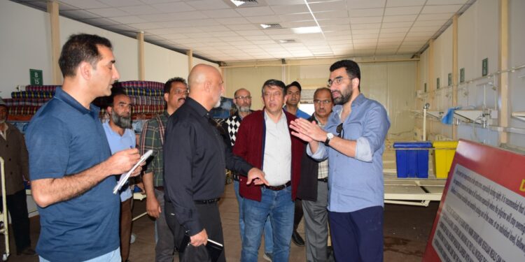 Secretary Health visits Baltal, assesses Medical Preparedness for Shri Amarnath Ji Yatra 2025