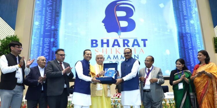 Lieutenant Governor addresses Balaji Foundation’s ‘Bharat Shiksha Summit’ at New Delhi