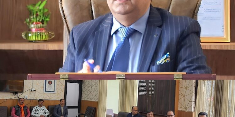 DDC reviews status of Work on KWAR Dam Top to Pullar Road Project