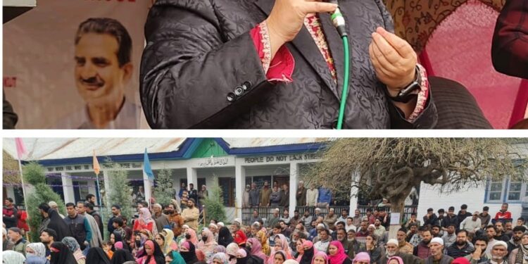 Sakeena Itoo conducts extensive tour of Shangus-Anantnag East Constituency