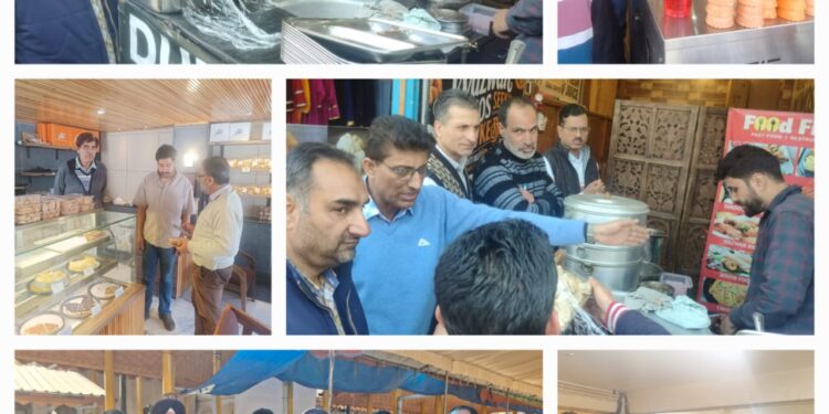 Baisakhi Festival: Comprehensive market inspections conducted within peripheries of Gurdwaras, Mughal Gardens