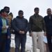 DC Shopian visits Mughal Road; reviews traffic worthiness post snow clearance