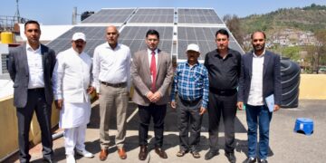DC interacts with first beneficiary of PM Surya Ghar Muft Bijli Yojana at Mendhar