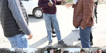DC Shopian directs immediate reparation of Narwah Road