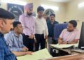 DC Jammu inspects Girdawari registrations in Arnia-Bishnah