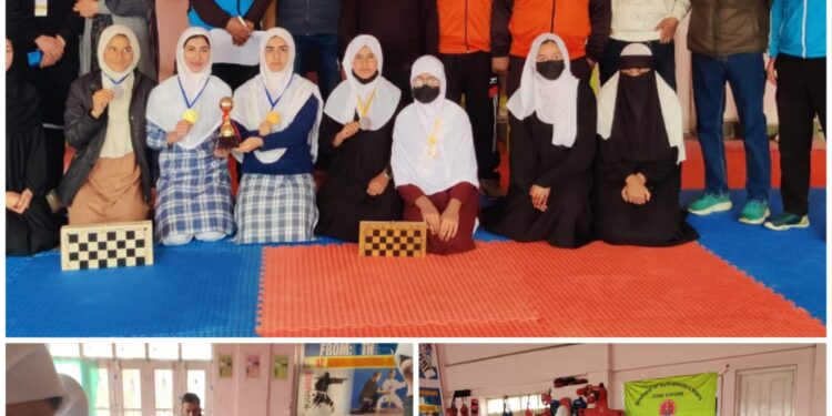 Inter-School Girls Chess competition concludes at Sopore