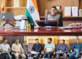 DC Kishtwar reviews key development projects, emphasizes inter-agency coordination