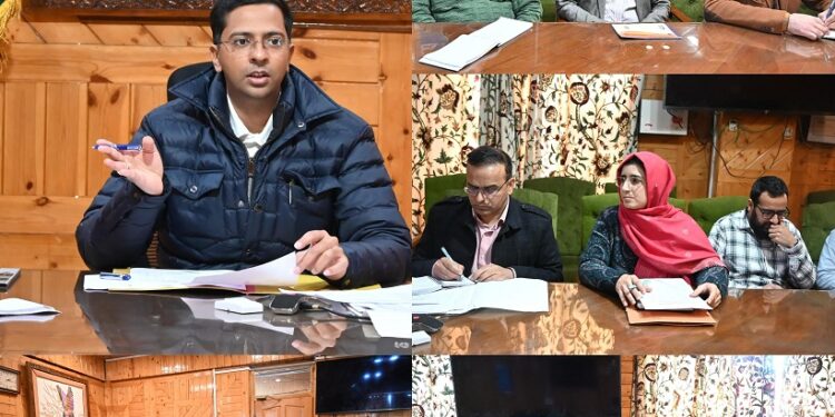 DC Shopian reviews operation of medical establishments & shops