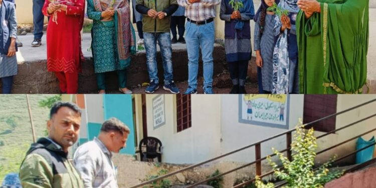 Poonch: Education Department launches plantation drive for Academic Session 2025-26