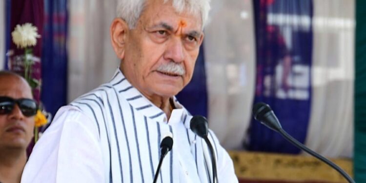 Lieutenant Governor attends Passing Out Parade of the BRTC 16th Batch of J&K Police at PTS Manigam, Ganderbal